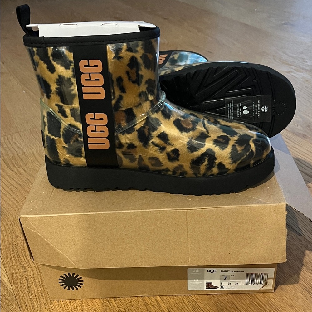 UGG Classic Clear Mini Panther Boots